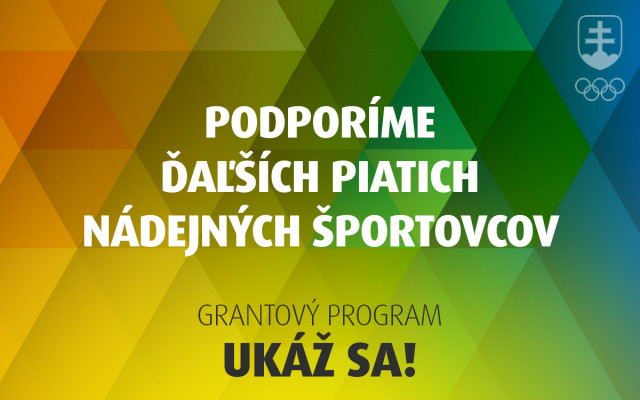 Nadácia SOV podporila dotáciou 5000 eur ďalších mladých športovcov