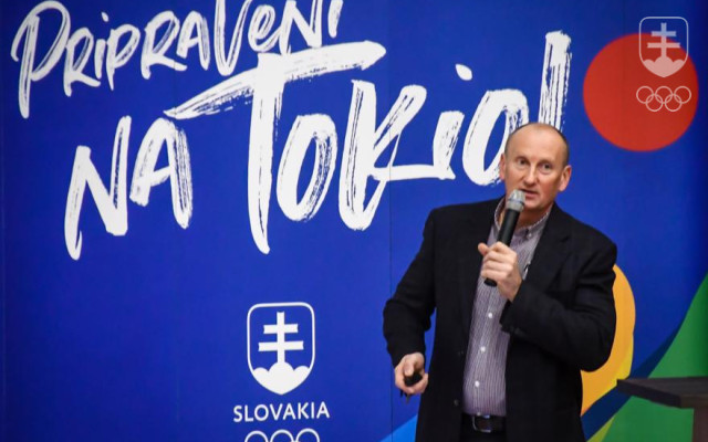 Designovaný vedúci slovenskej výpravy na OH v Tokiu, športový riaditeľ SOŠV Roman Buček.