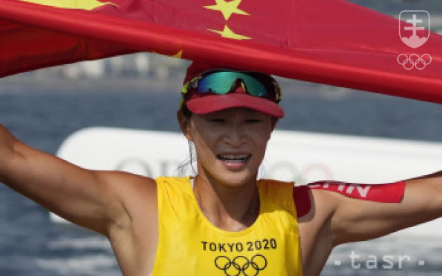 Číňanka Jün-siou Lu je olympijská víťazka v RS:X