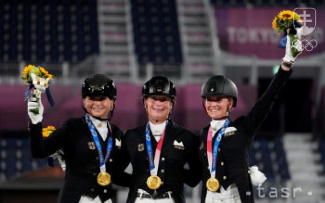 Nemky zlaté v tímovej drezúre, siedmy olympijský titul pre Werthovú