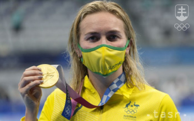 Austrálčanka Titmusová získala zlato aj na 200 m voľný spôsob