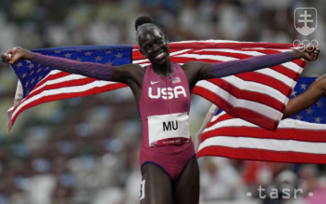 Muová získala pre USA prvé zlato na 800 m po 53 rokoch