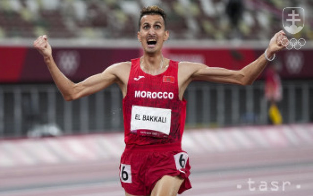 Maročan El Bakkali vyhral beh na 3000 m prekážok