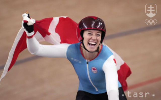 Kanadská cyklistka Mitchellová získala zlato v šprinte
