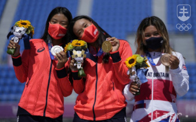 Skejtbordistka Josozumiová získala zlato v disciplíne park