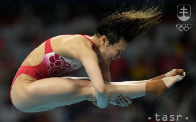 Číňanka Š' Tching-mao získala zlato na 3 m doske