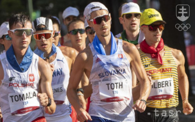 Poliak Tomala zvíťazil v chôdzi na 50 km, Matej Tóth na 14. mieste