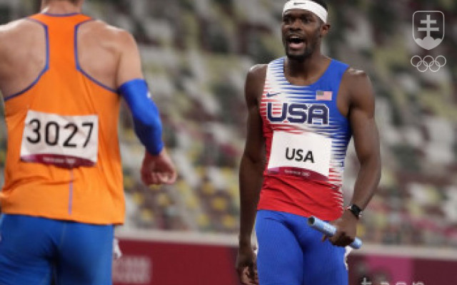 Američania vybojovali zlato v štafete na 4 x 400 m
