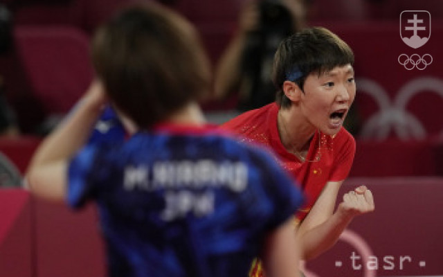 Čínske stolné tenistky získali zlato v družstvách žien