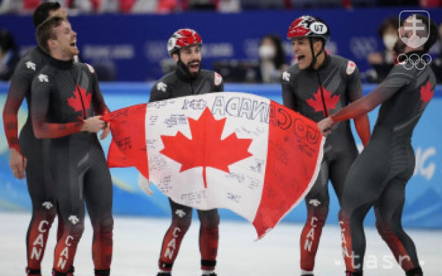 Kanaďania získali zlato v štafete na 5000 m