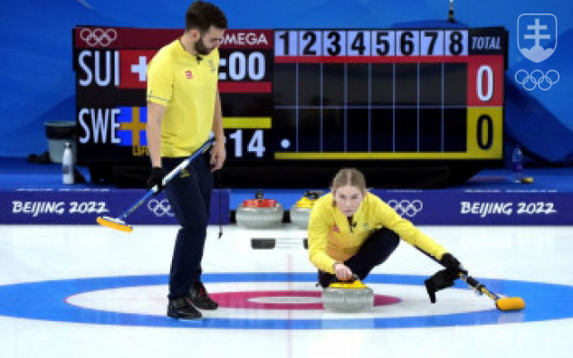 Švédi si na turnaji miešaných tímov v curlingu pripísali 5. víťazstvo