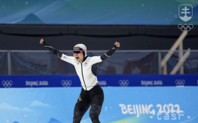 Rýchlokorčuliarka Takagiová triumfovala na 1000 m v rekorde ZOH