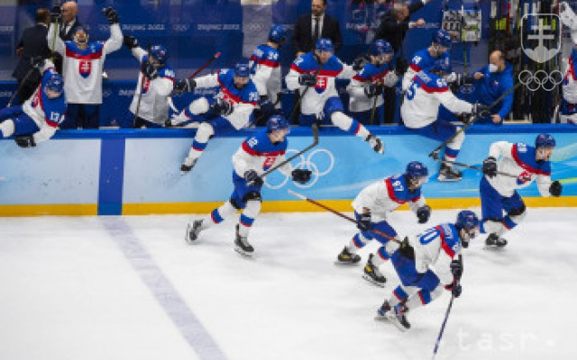 OBRAZOM: Slováci si v Pekingu zahrajú o medaile. Drámu s USA zvládli