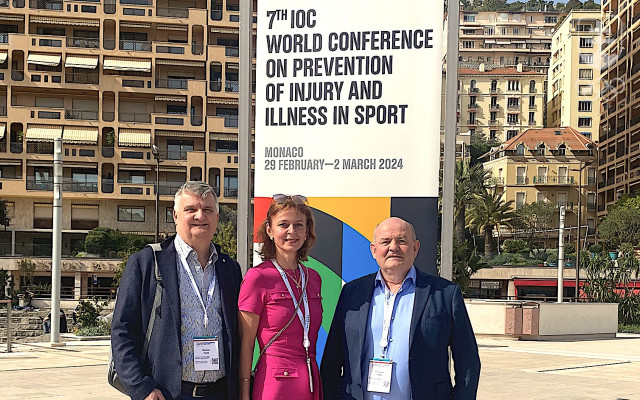 Slovenskí účastníci 7. svetovej konferencie Medzinárodného olympijského výboru o prevencii úrazov a chorôb v športe 