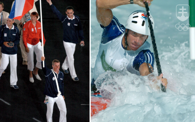 Vodný slalomár Michal Martikán najprv niesol slovenskú vlajku na otváracom ceremoniáli a potom si vybojoval striebornú medailu vo vodnoslalomárskej kategórii C1. Bola to jeho tretia medaila v sérii, druhá strieborná.
