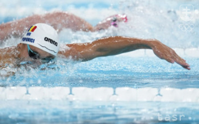 Rumun Popovici triumfoval na 200 m voľným spôsobom