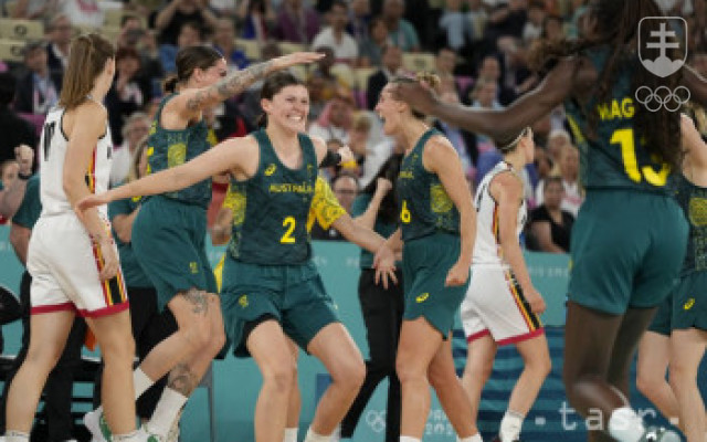 Basketbalistky Austrálie zvíťazili nad Belgičankami a získali bronz