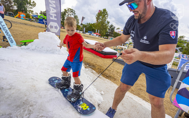 Piatok na Olympijskom festivale. 