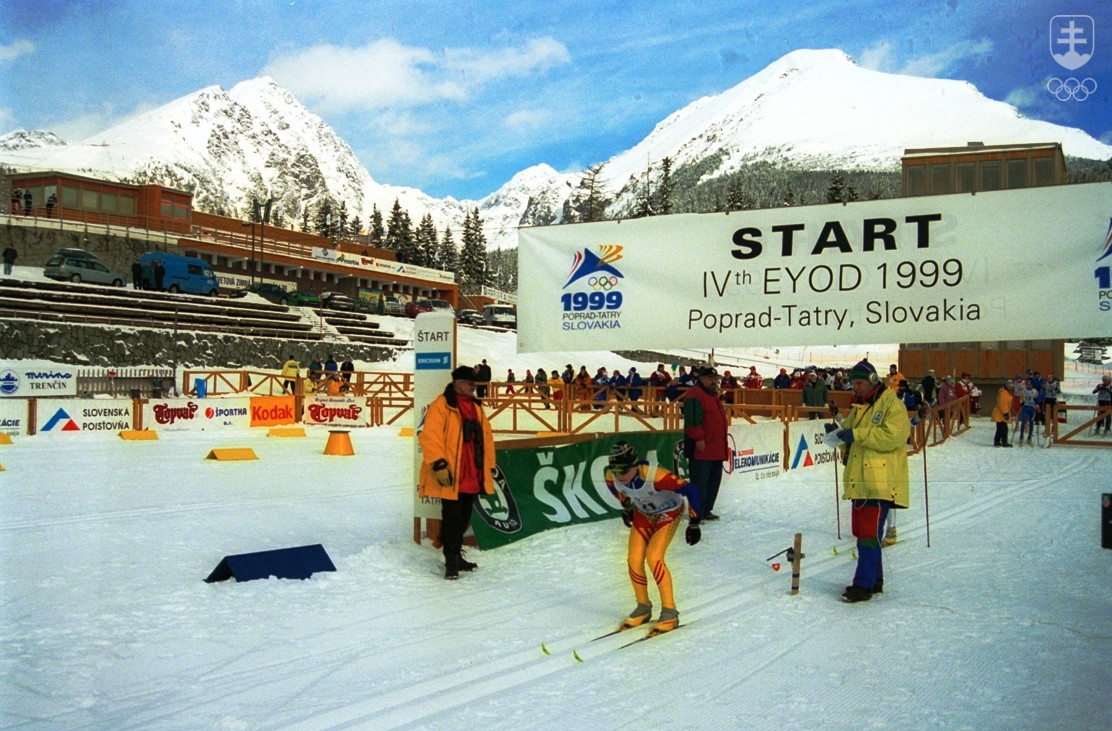 V roku 1999 sme v Poprade-Tatrách hostili IV. zimné Európske olympijské dni mládeže (EYOD). FOTO: ŠTART