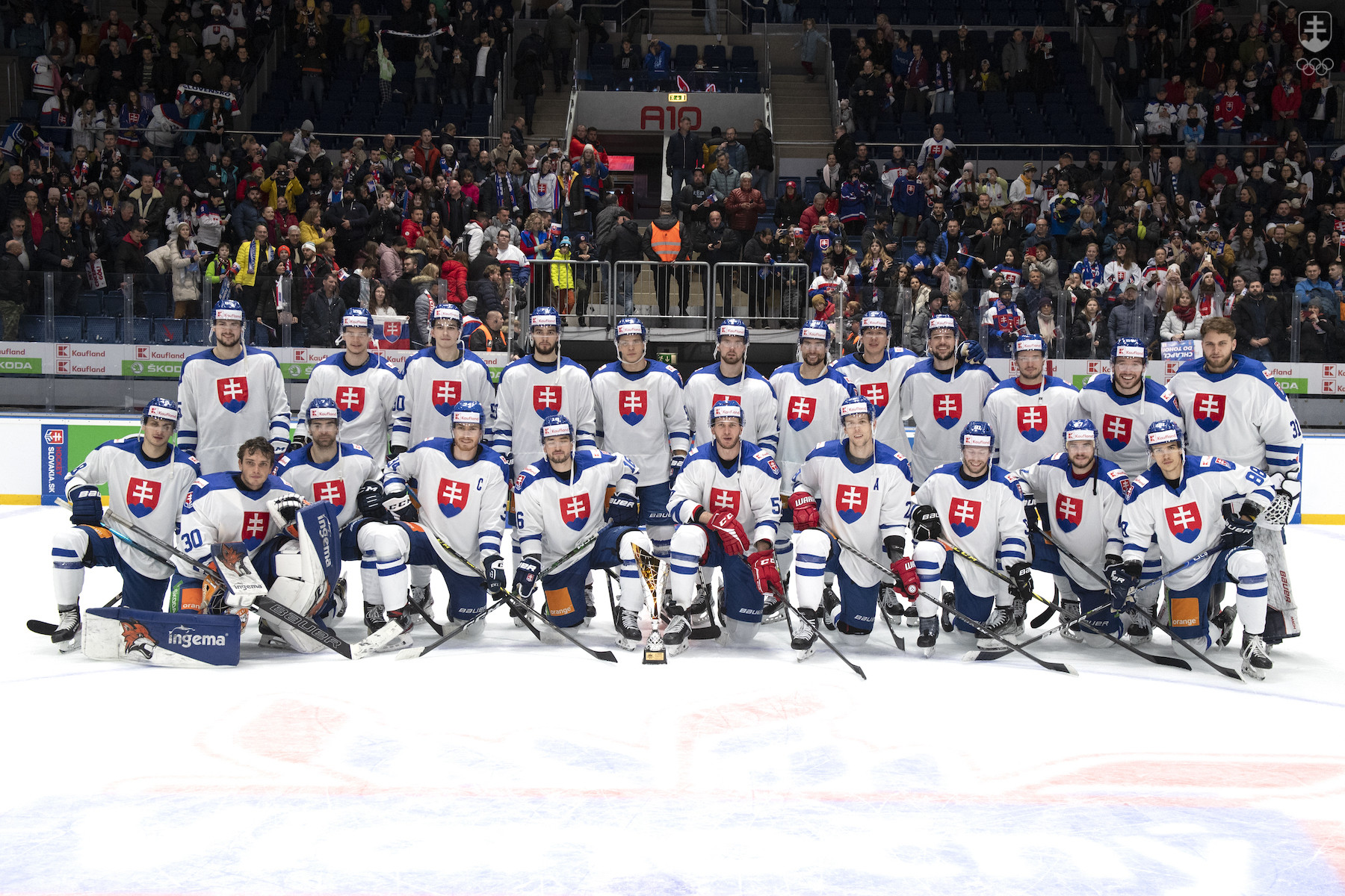 Hokejisti SR vyhrali v Bratislave Vianočný pohár