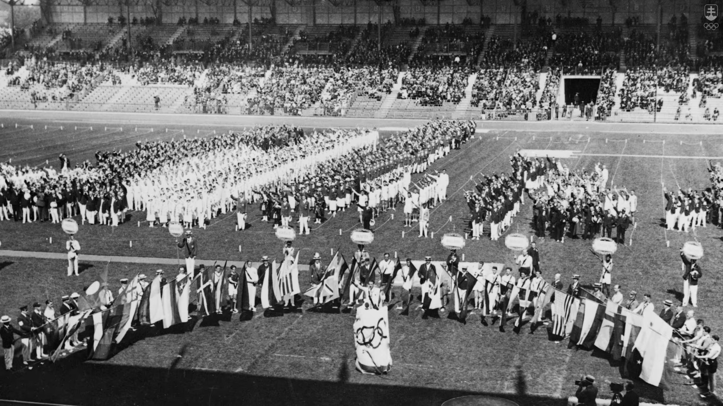 Otvárací ceremoniál OH 1924 v Paríži sa konal 4. mája 1924
