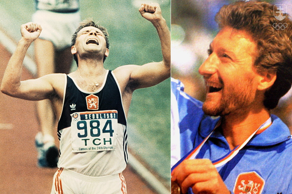 Dvaja naši olympijskí šampióni zo Soulu 1988 – atlét Jozef Pribilinec vyhral v chôdzi na 20 km, tenista Miloš Mečíř vo dvojhre, navyše v štvorhre pridal bronz.