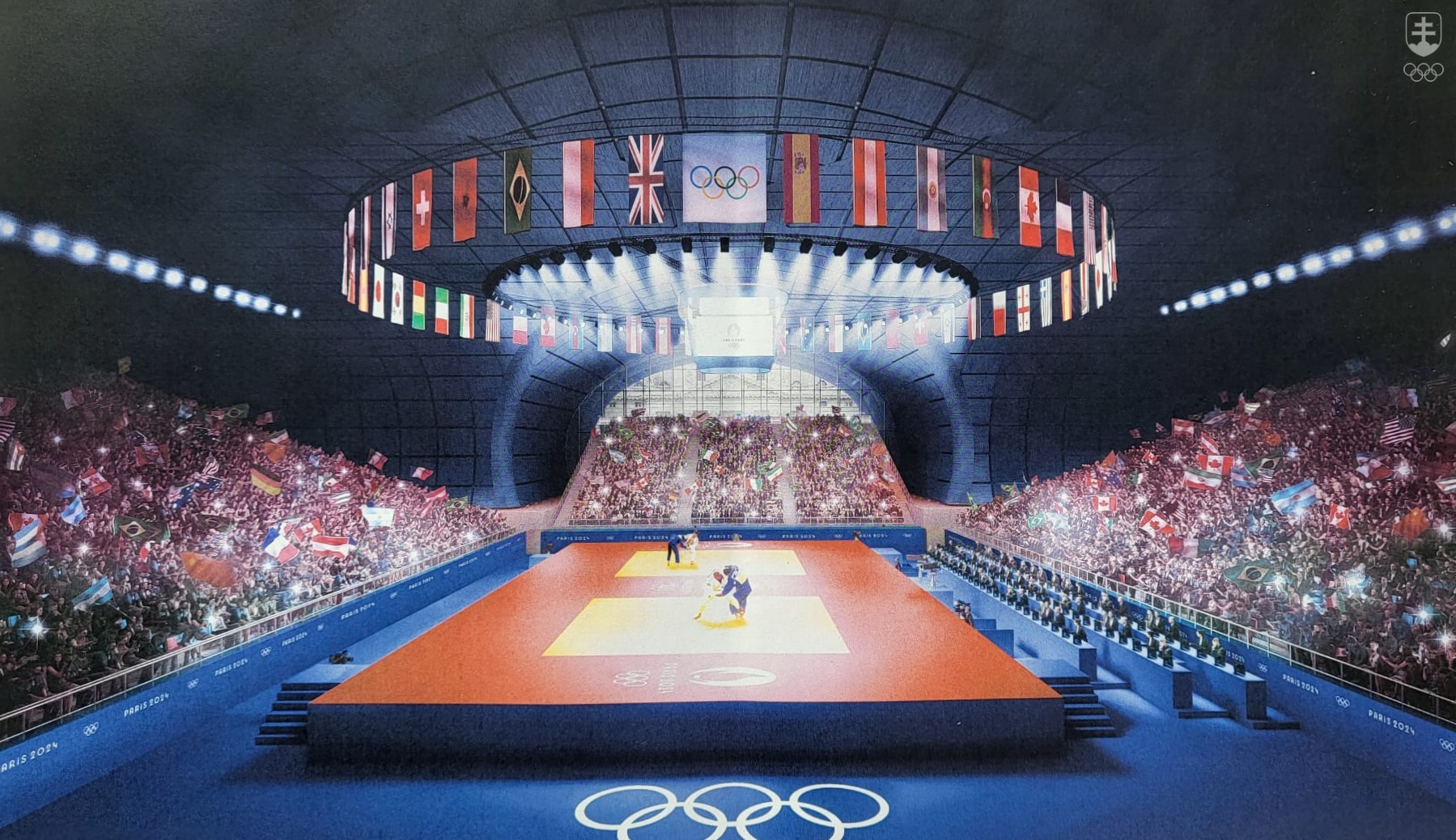 Branding olympijských športovísk v Paríži 2024