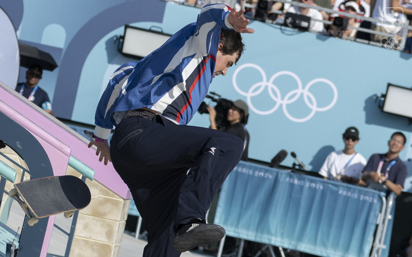 Richard Tury na fotografii z OH v Paríži.