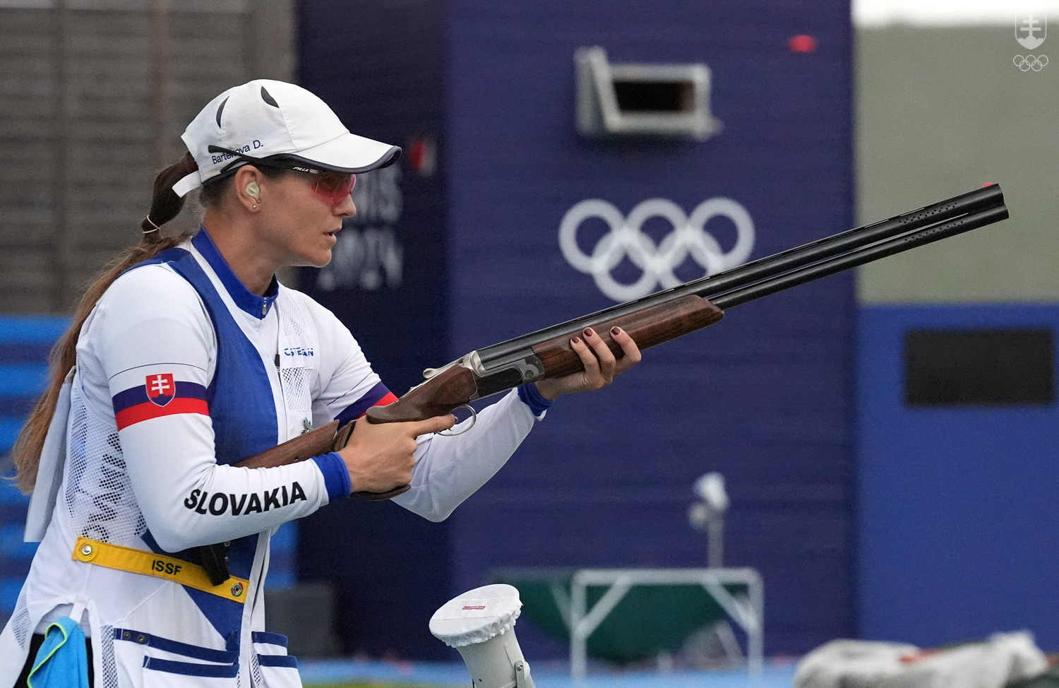 Danka Barteková na momentke z nedávnej olympijskej súťaže v Chateauroux, kde skončila šiesta. Na OH v Paríži si pripísala už piatu olympijskú účasť.